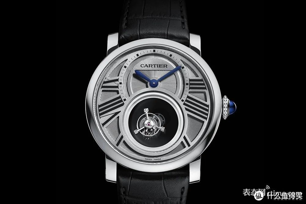 Rotonde de Cartier神秘时间陀飞轮腕表