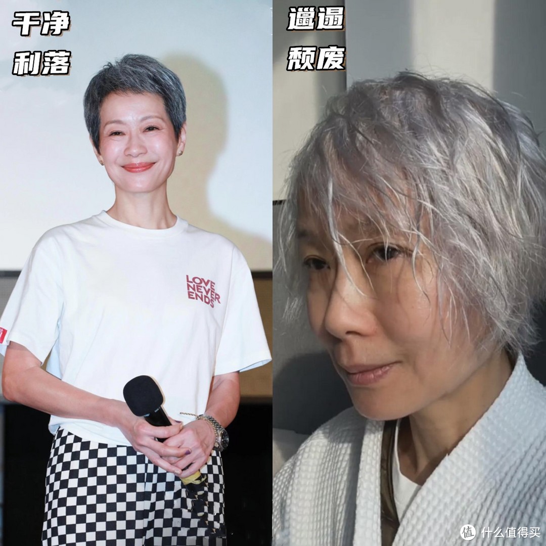 60岁“许仙”叶童的白发，治愈了多少人的容貌焦虑，优雅老去真美