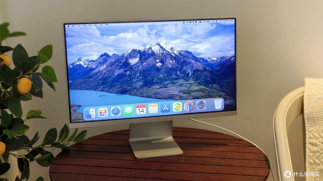 23.8英寸4K果粉屏RV100mini,没想到MacBook Air 2018也能搭配使用!系统已更新macOS Sonoma!
