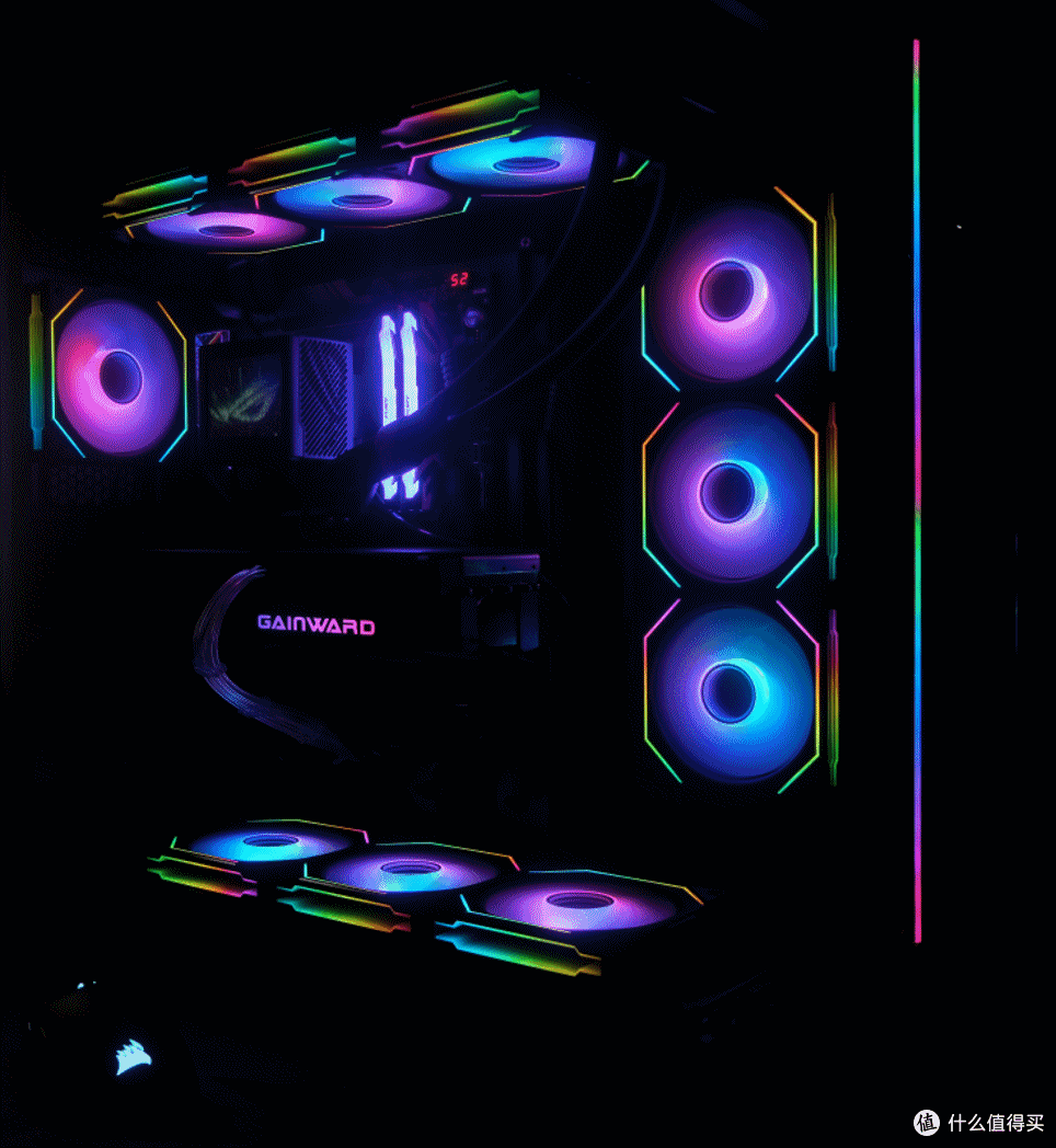 大海景房+显卡吊装——联力包豪斯O11D EVO XL机箱+ROG X670E-E主板+4080追风多形态装机