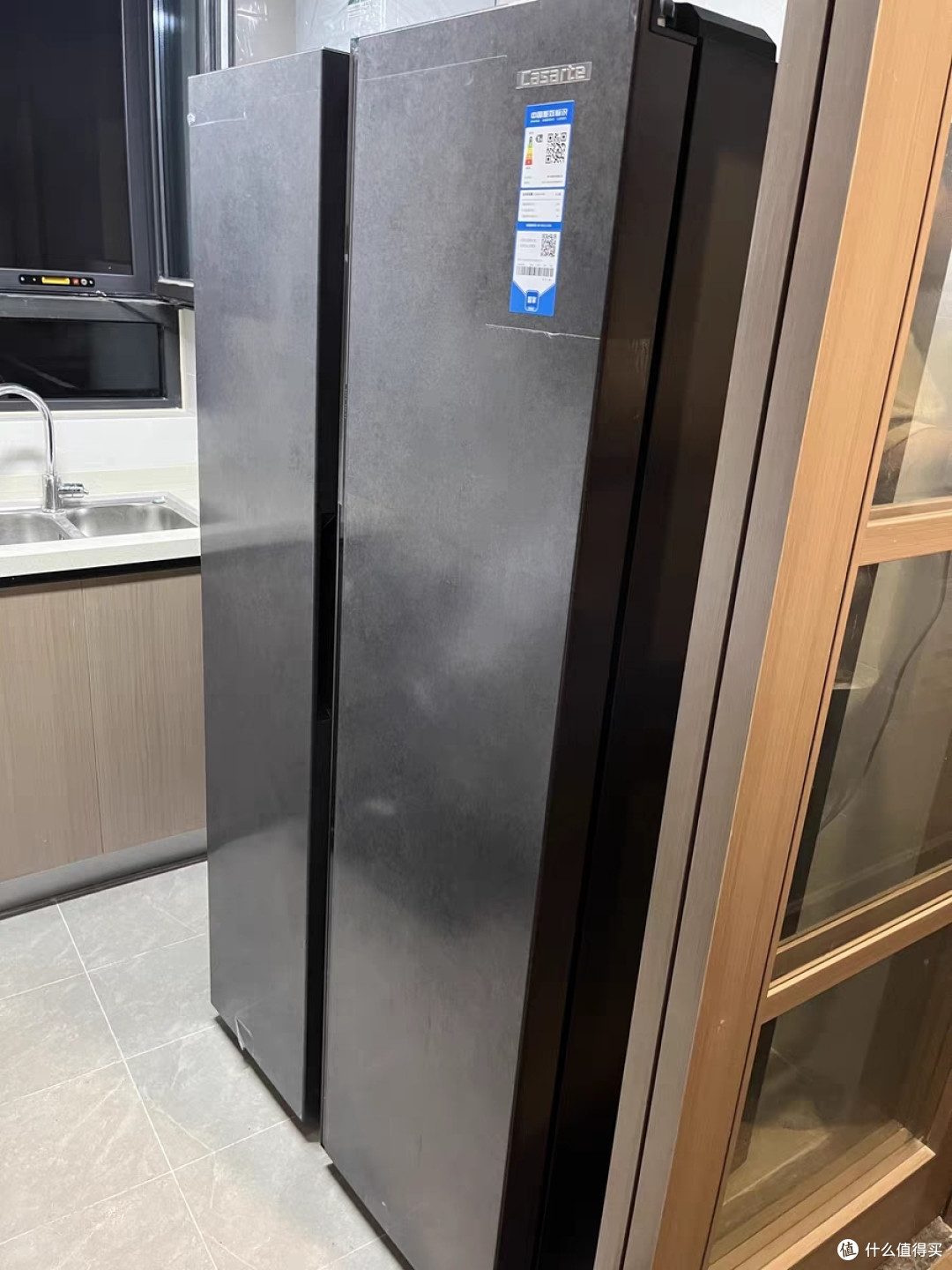 卡萨帝542L嵌入式双开门一级能效变频大容量风冷