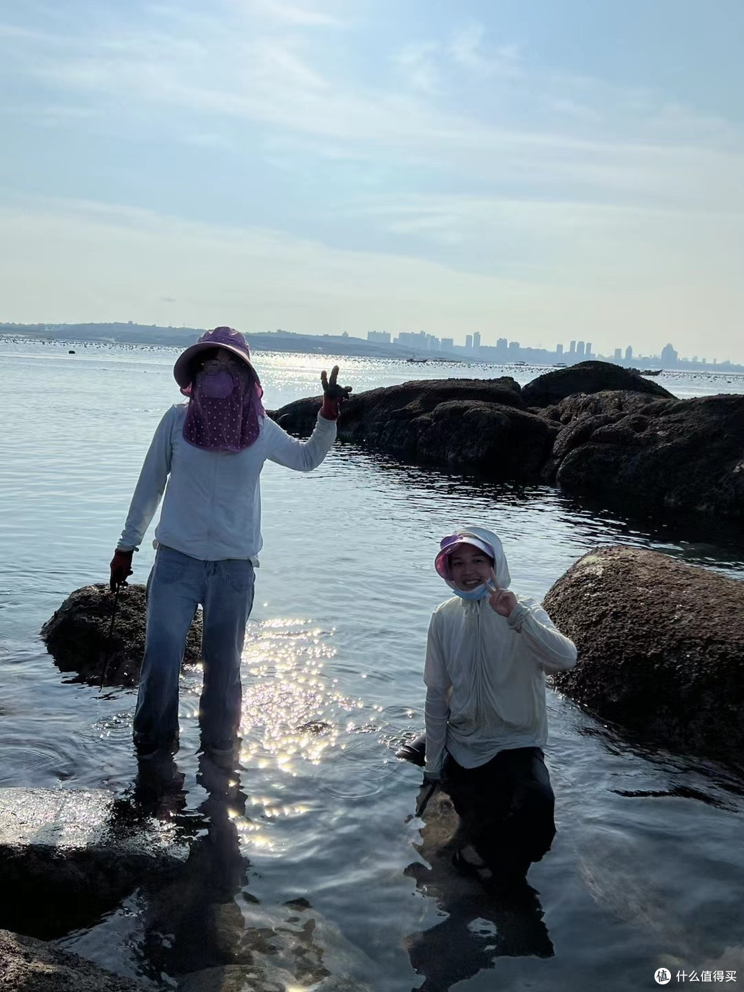 海边人的赶海乐趣,收货海胆