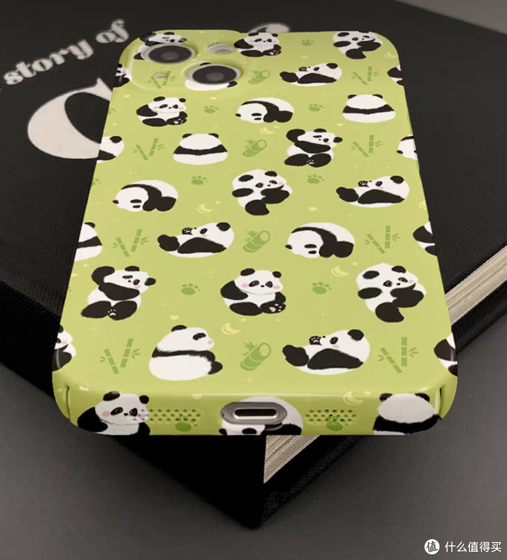 HERHER 绿竹玩耍胖胖熊猫 Mobile Case 适用！
