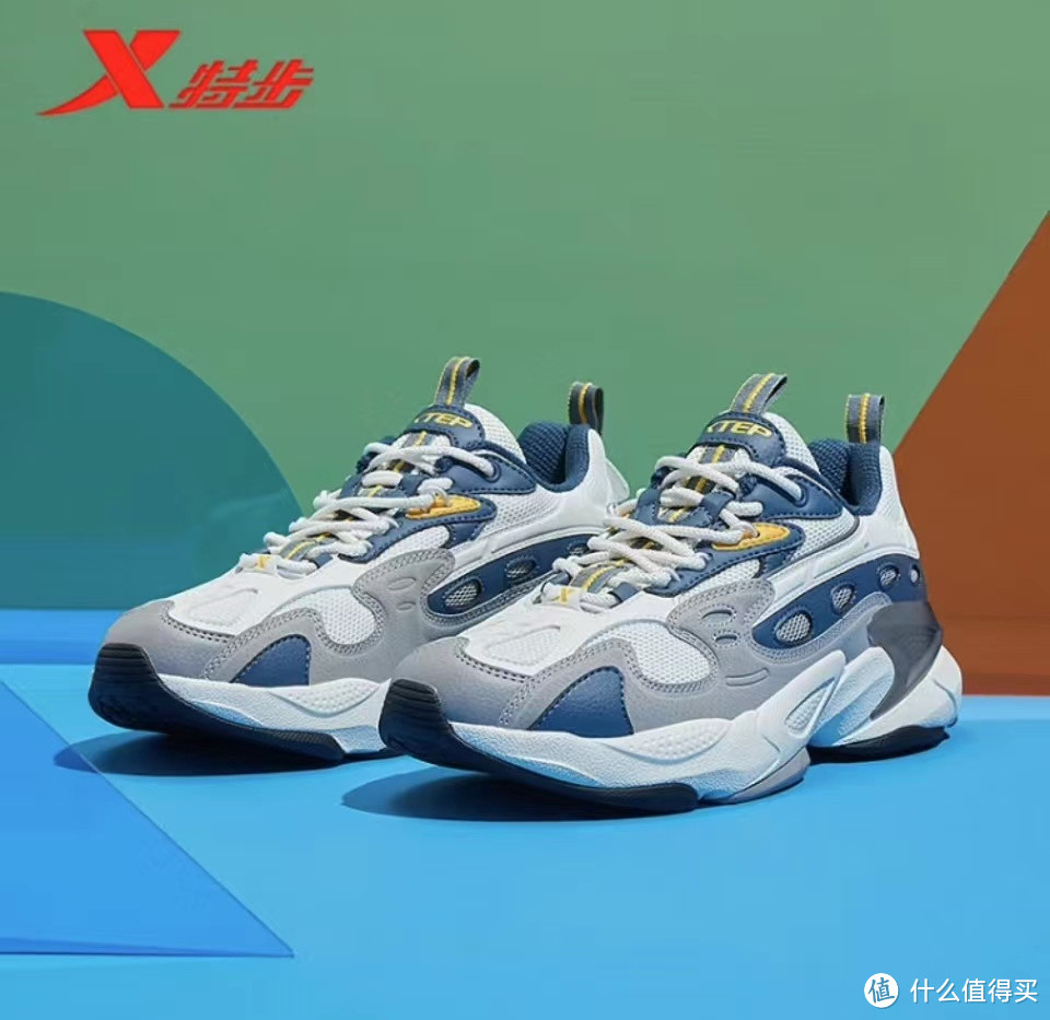 89元的特步运动鞋,潮流百搭