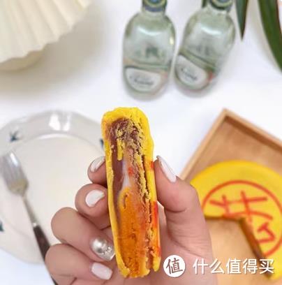 麻薯芋泥月饼胖东来同款流心冰皮流心蛋黄中秋节月饼