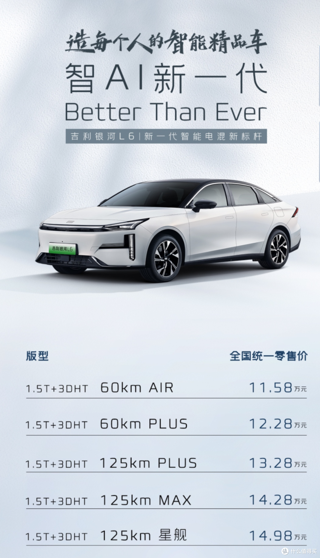 挑战比亚迪秦？起售价11.58W的银河L6，值得买吗？