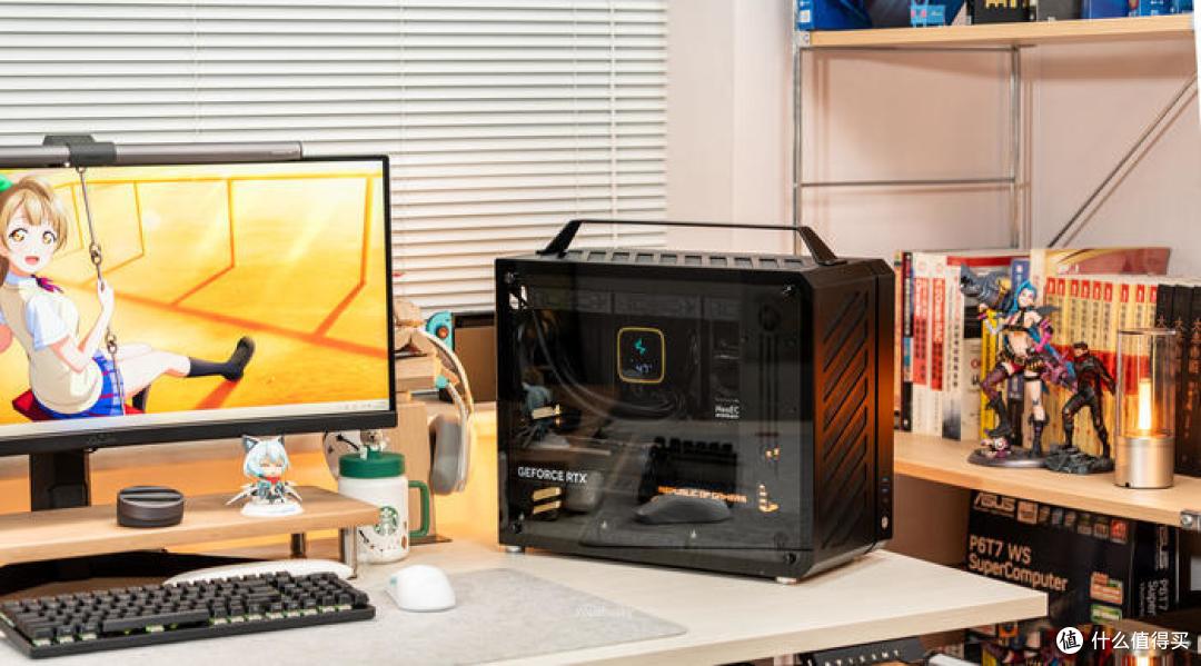 黑曜石静音手提箱——ProArt X670E+4090猛禽+机械大师C34Pro曜石黑装机展示