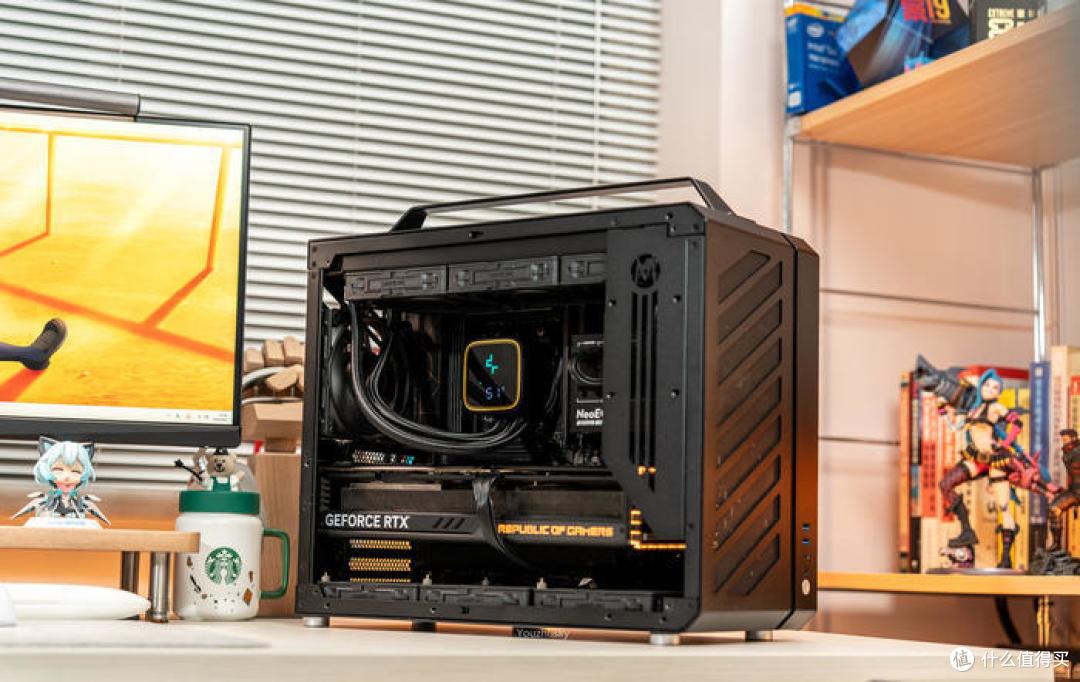 黑曜石静音手提箱——ProArt X670E+4090猛禽+机械大师C34Pro曜石黑装机展示