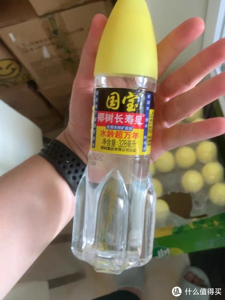 椰树牌矿泉水国宝长寿泉360ml*24火箭瓶整箱天然矿物电解质饮用水——健康与纯净的完美结合