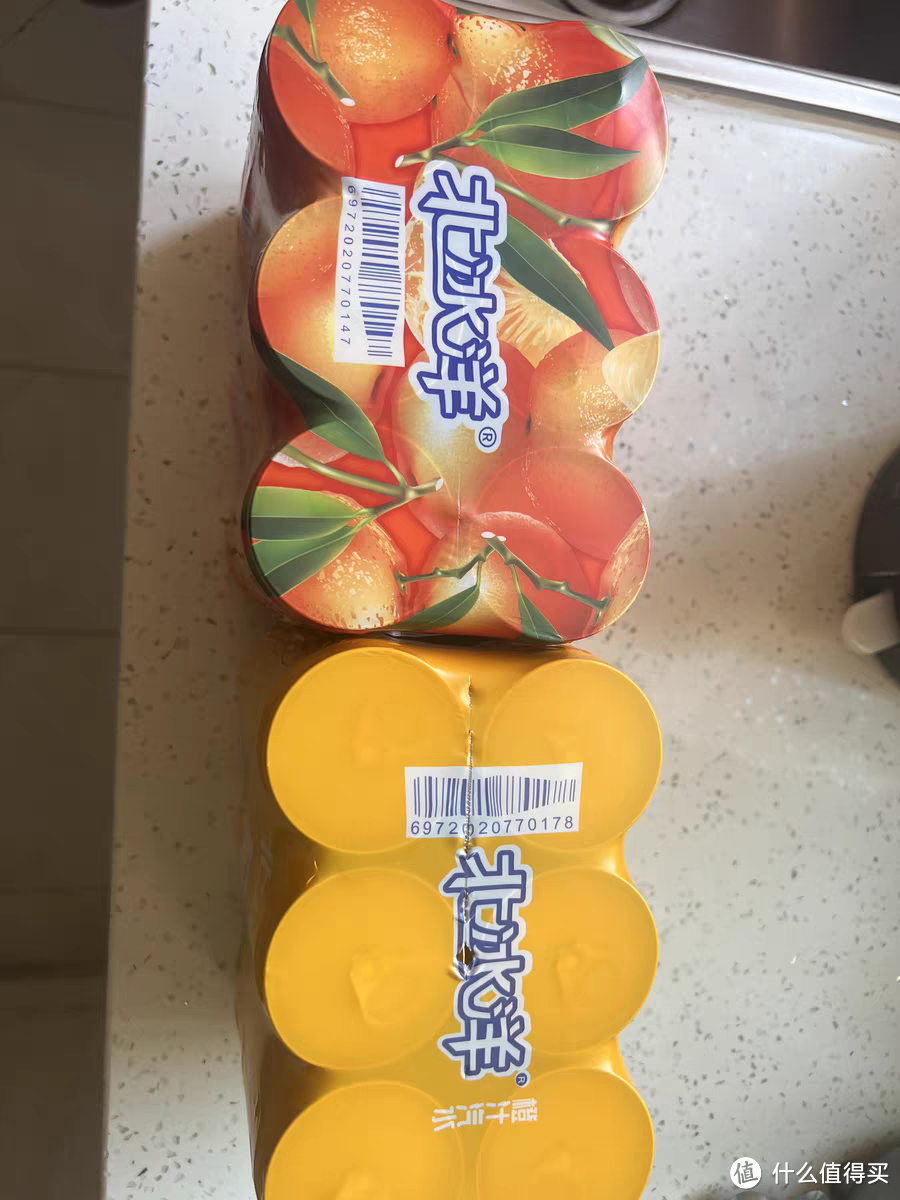 北冰洋汽水橙汁桔汁双拼是一款口感