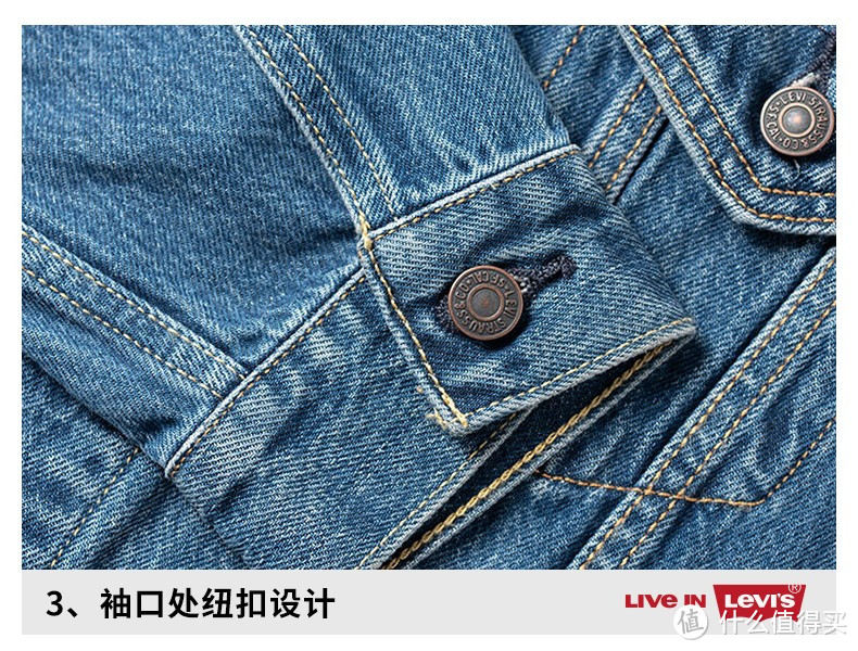 秋季换装！舒适百搭，Levi's 牛仔夹克