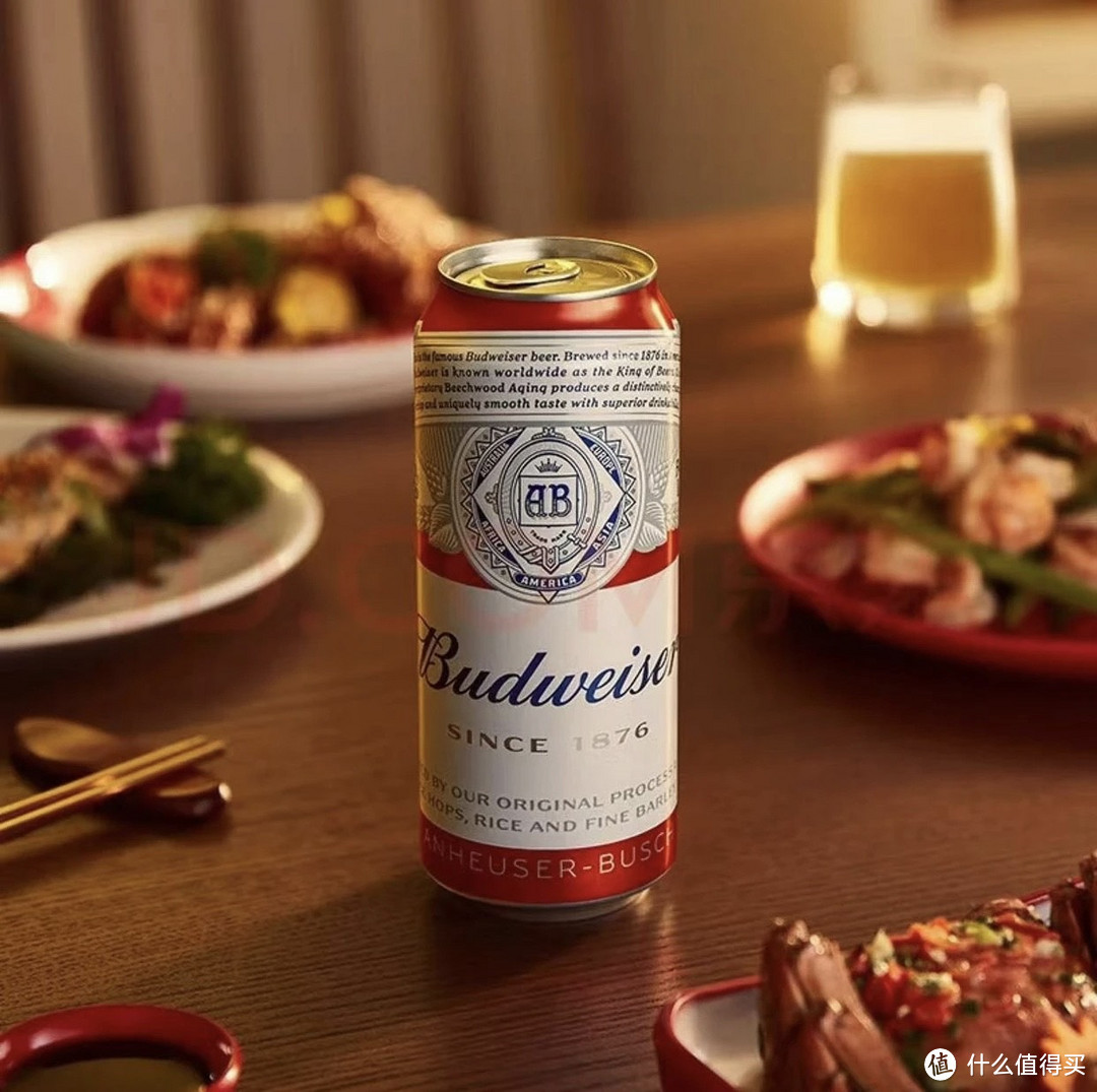 把酒问月：纯粹优雅，经典味道—品味Budweiser/百威百威经典淡色拉格罐装啤酒