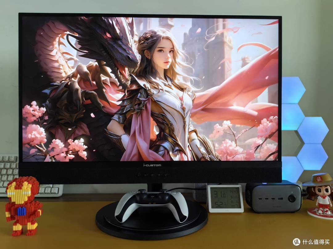 【4K/160Hz/HDR 400/智慧屏】重新定义“卷”!元创师E27 Fast IPS电竞闺蜜机上手评测