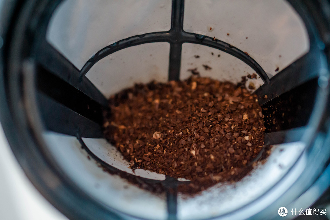 这是最细腻档的咖啡豆研磨程度，9档精细研磨