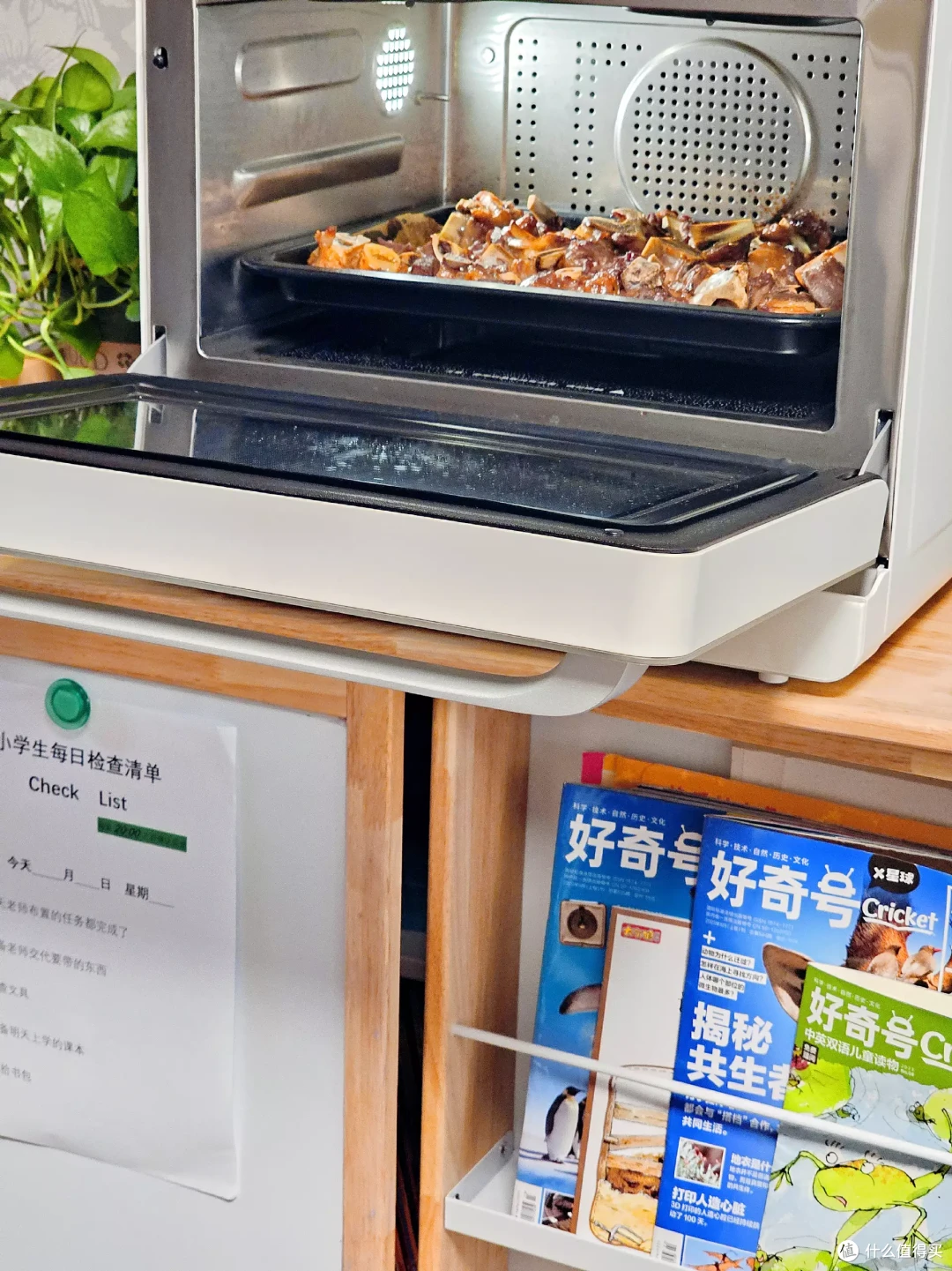 小学生的早餐别发慌，按照我的方法五天不重样，只要拥有一台宜盾普23L微蒸烤一体机，方便快捷还好吃！