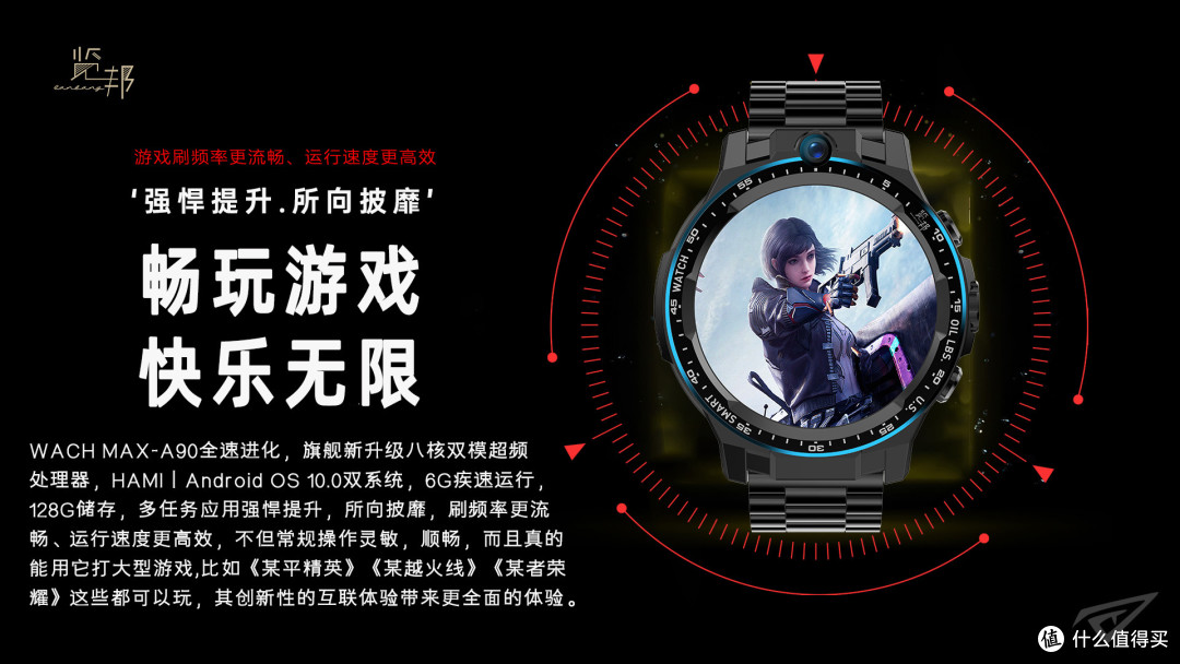 堪比手机的酷炫装备，览邦WACH MAX-A90智能手表颜值与性能兼备！
