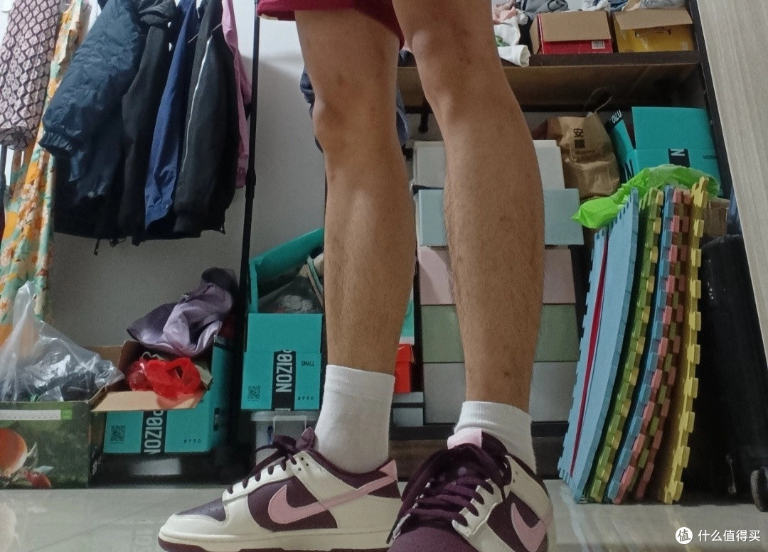 国庆出门玩耍穿帅气Nikedunk运动鞋~