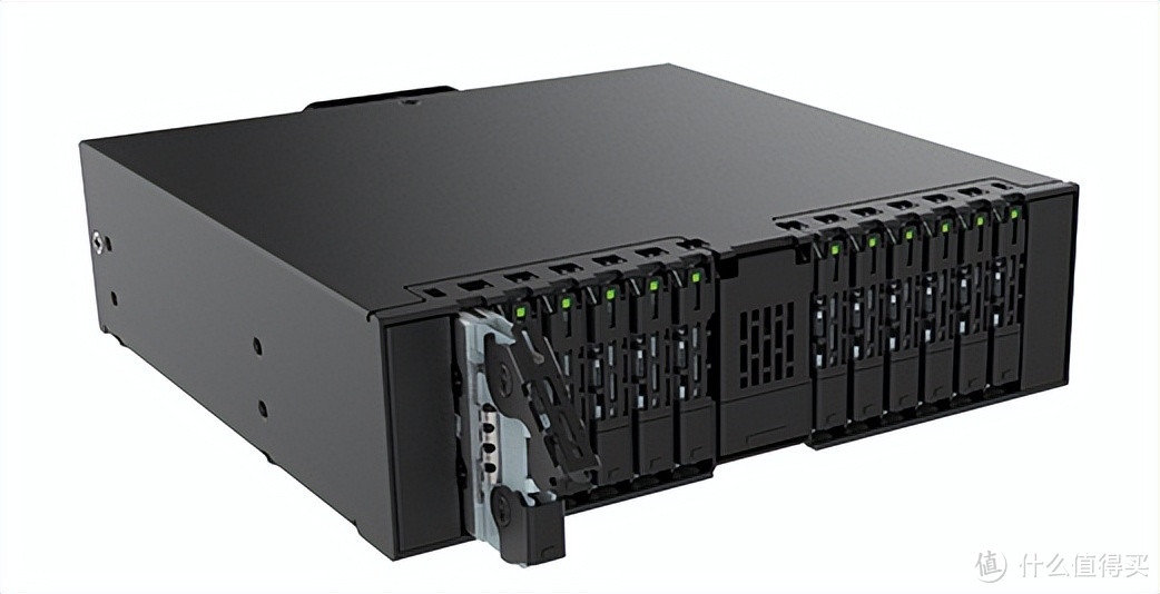 【概念产品CP093】12个M.2 SATA SSD Sneakernet数据传输设备