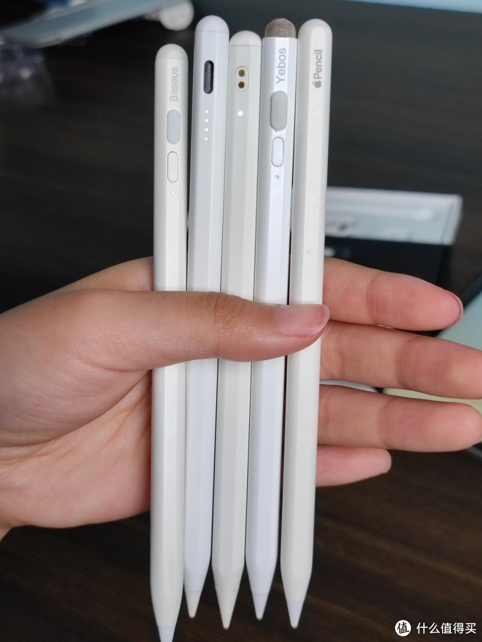 【实测】5款电商平台最常见的电容笔测评+分析~Apple Pencil平替真的能平替吗？_触控笔_什么值得买