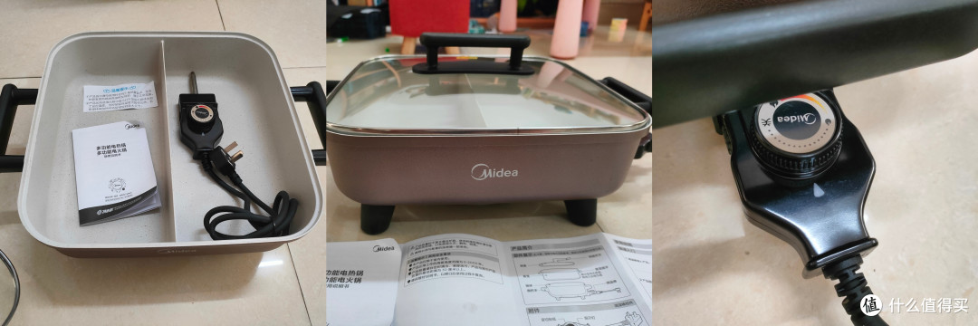 感谢张大妈的美的电火锅,居然还是鸳鸯锅,很满意