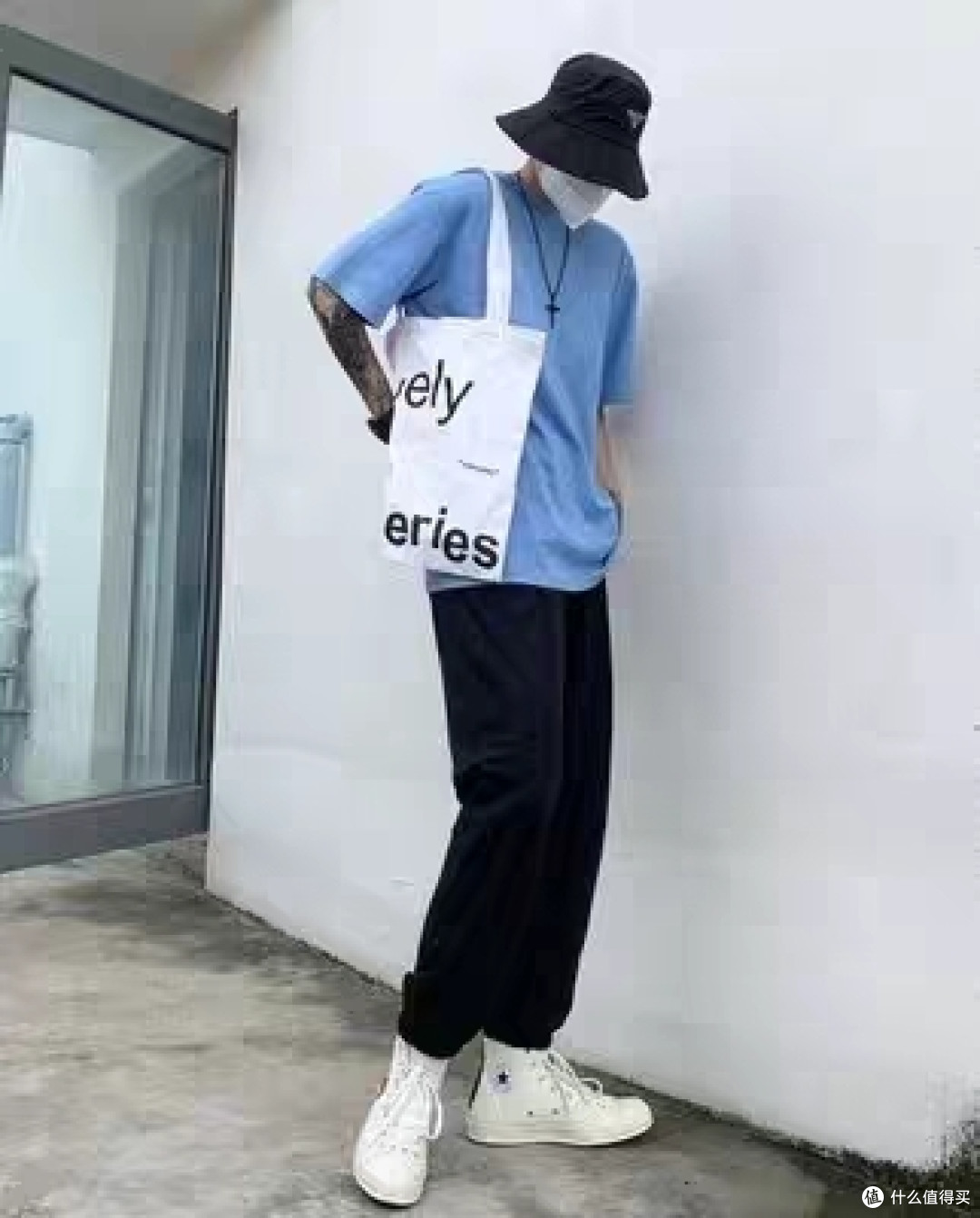 新款男士休闲九分裤长裤子潮流男生直筒裤运动哈