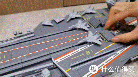 启蒙积木拼装模型-航空母舰-福建舰测评