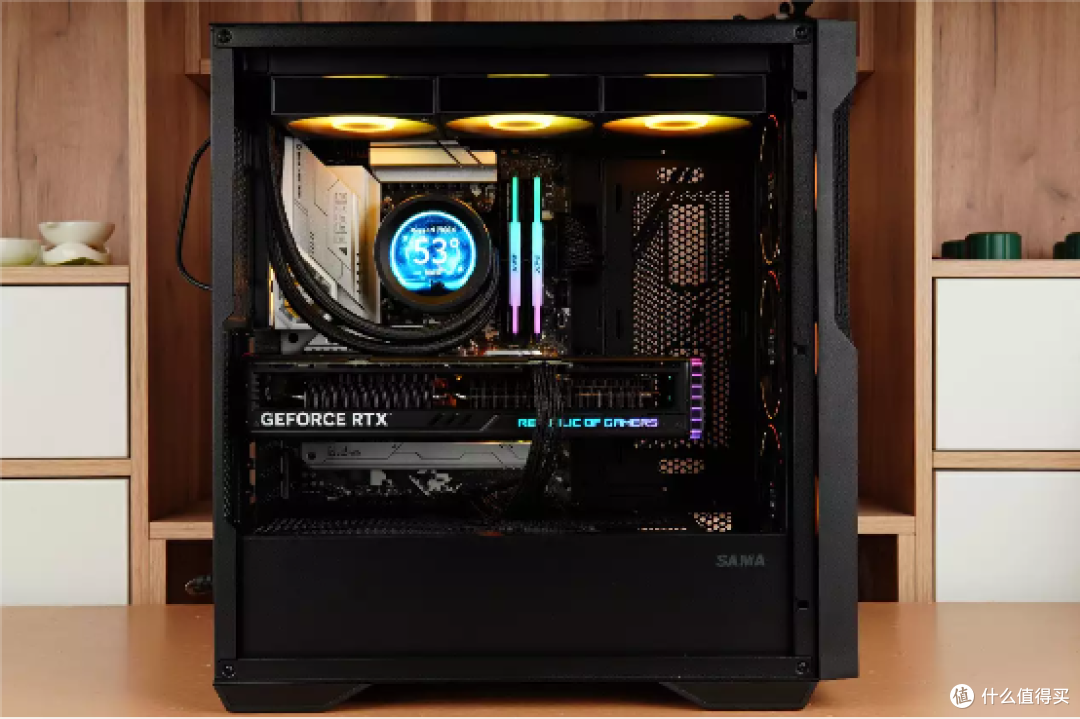 A+N表现如何?R9 7900X+RTX4070Ti+华擎B650E 钢铁传奇+先马坦克5装机展示