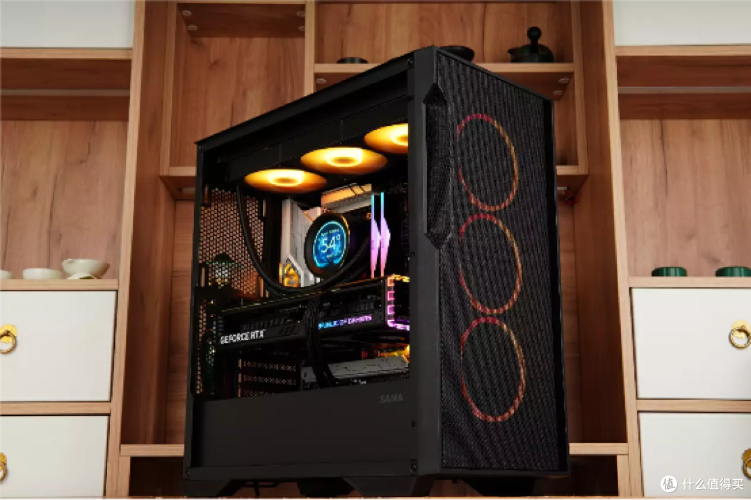 A+N表现如何?R9 7900X+RTX4070Ti+华擎B650E 钢铁传奇+先马坦克5装机展示