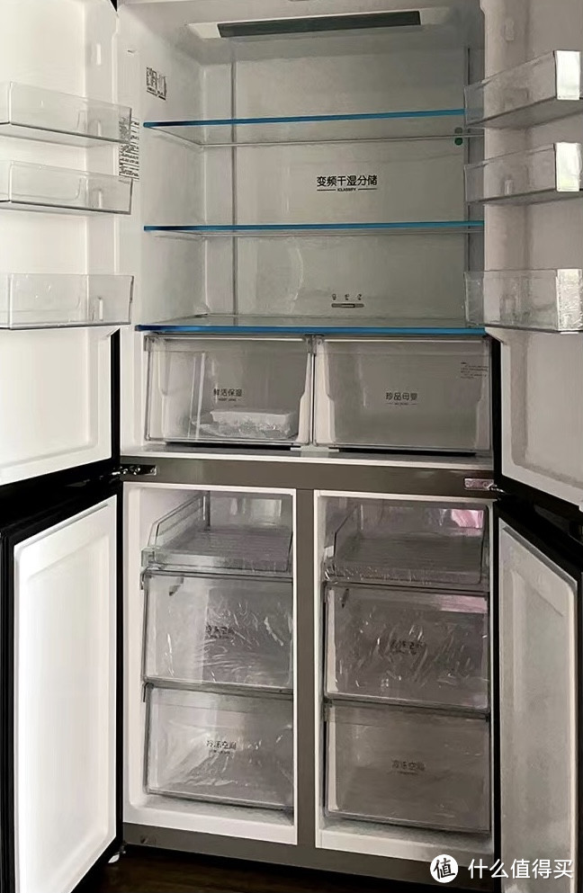 海尔十字对开门冰箱，用了才知道容量大就是好