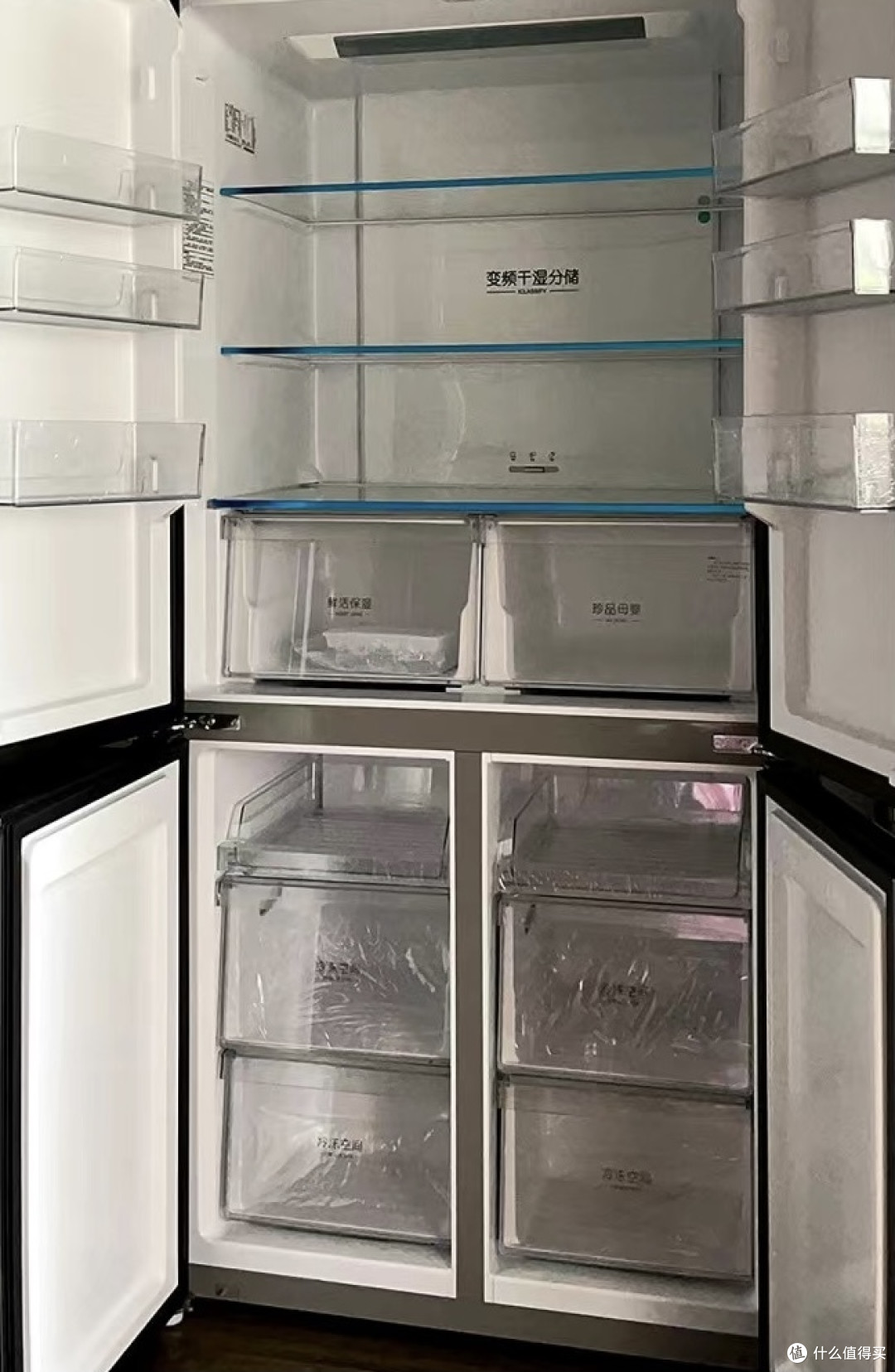 海尔十字对开门冰箱,用了才知道容量大就是好