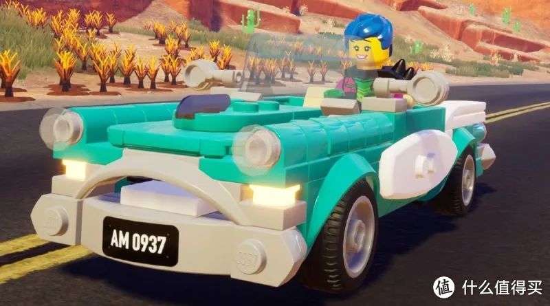 乐高IDEAS套装40448复古老爷车在《LEGO 2K Drive》游戏中亮相
