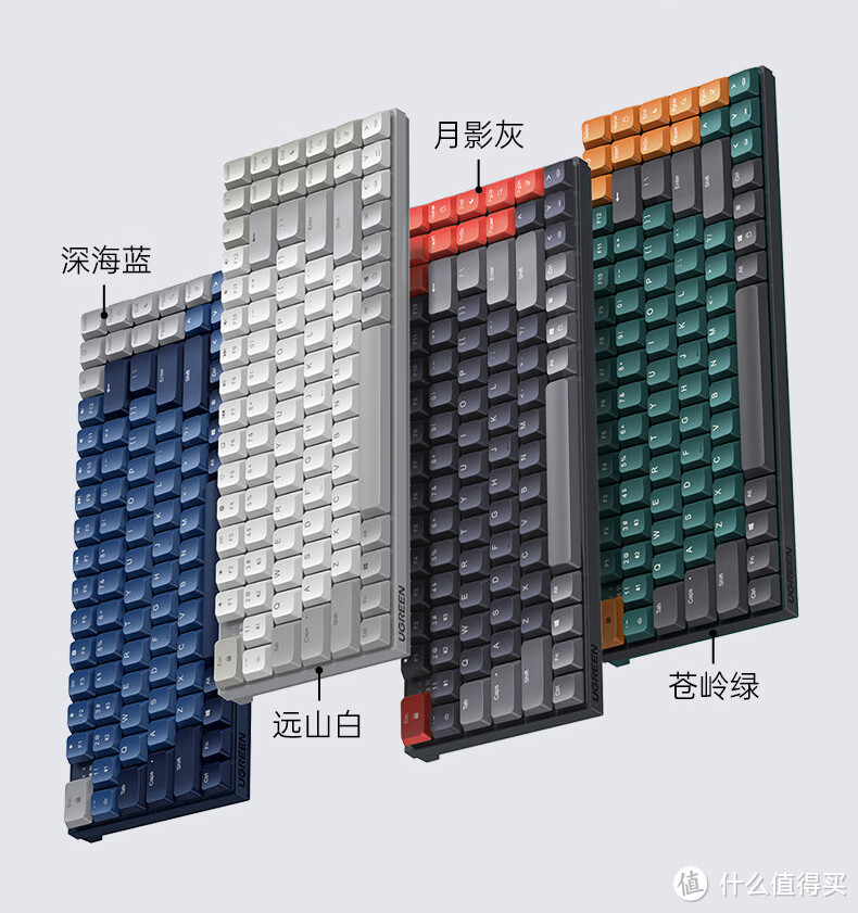 机械矮茶轴、智能休眠、双模式切换:绿联KU102无线蓝牙轻音办公机械键盘开箱和使用体验分享