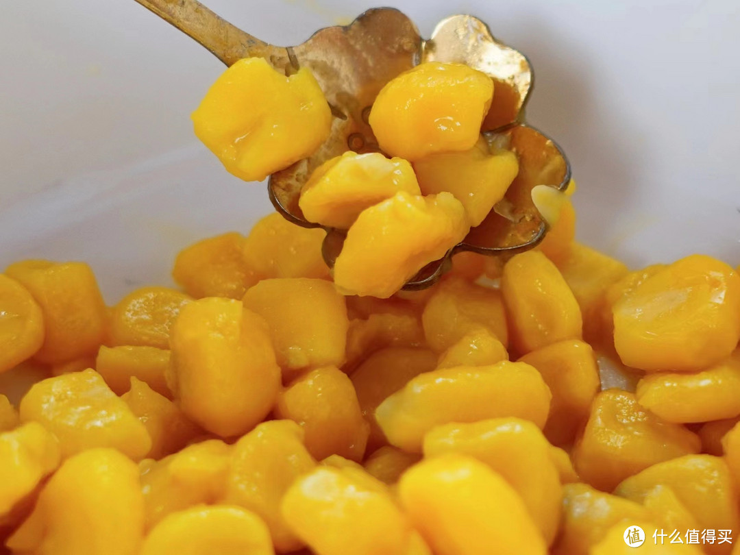脱皮玉米粒更好消化，适合宝宝的肠胃功能