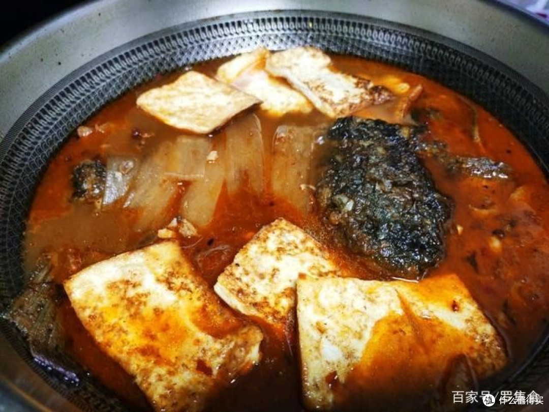 鱼头炖豆腐,舌尖上的美味