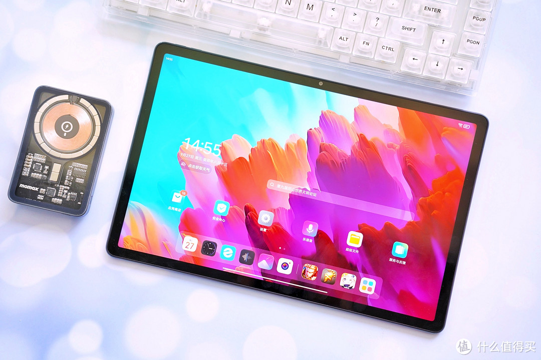 是大屏娱乐平板,更是全能办公/游戏神器—联想小新 pad pro 12.