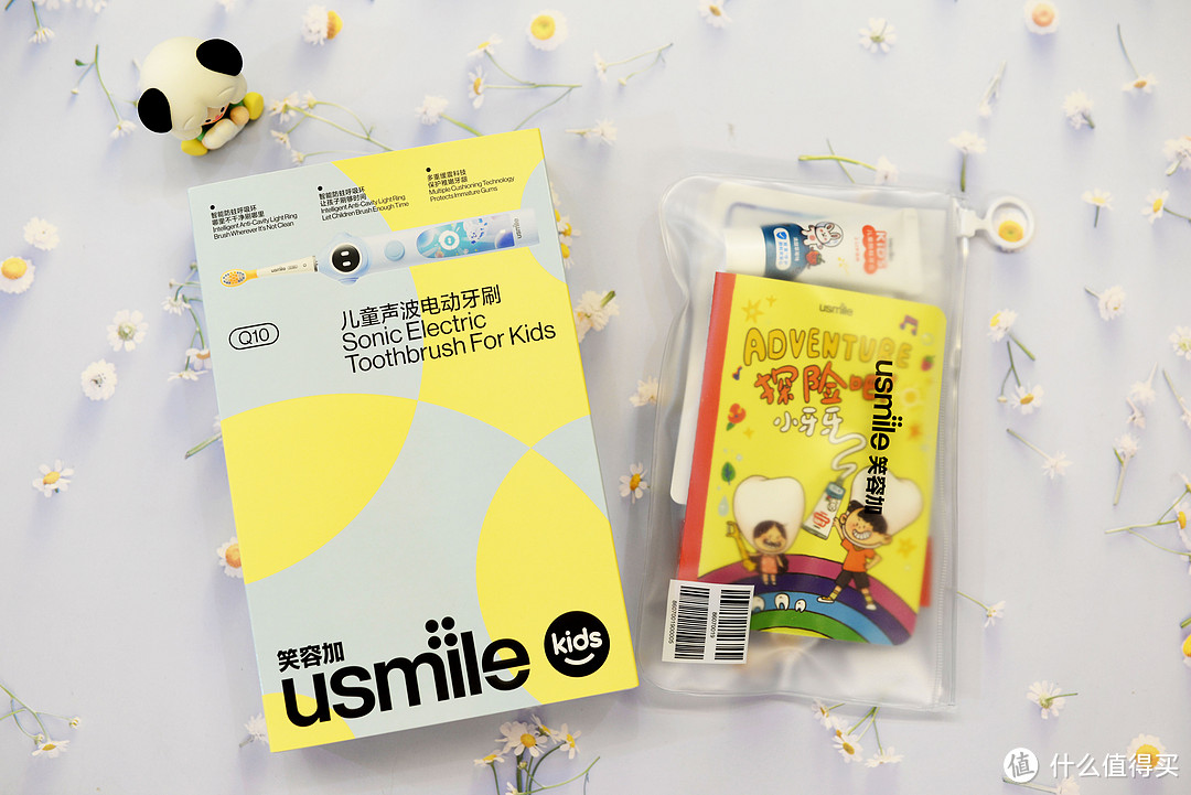 门牙缺了个角的娃,如何愉快的刷牙——usmile笑容加儿童电动牙刷Q10评测