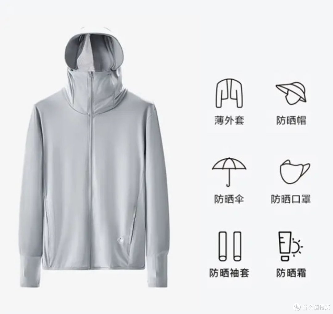 国庆出游穿上“伯谈级冰丝防晒服男长袖外套”