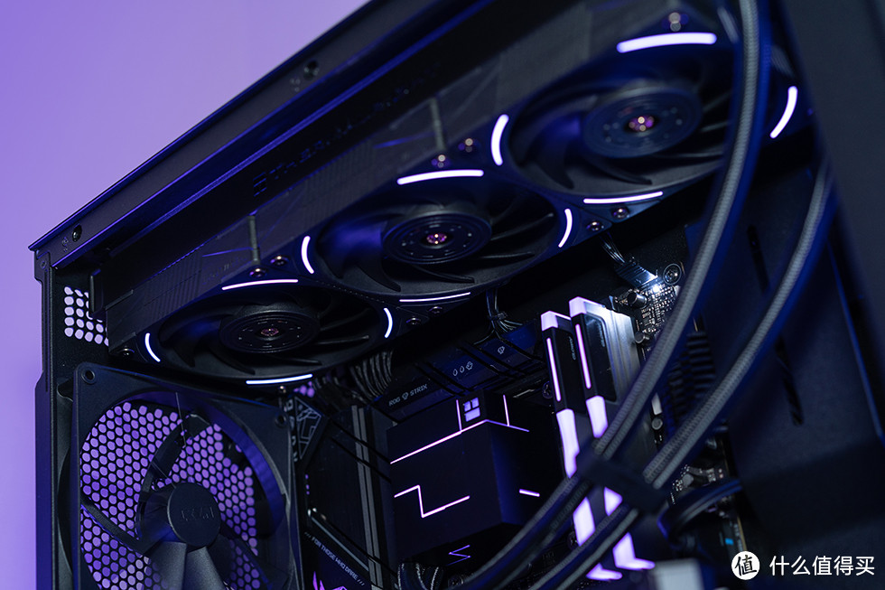 简约酷炫的海景房主机了解一下,恩杰H7 EIite RGB+ROG B760-F+TUF 4070 装机展示