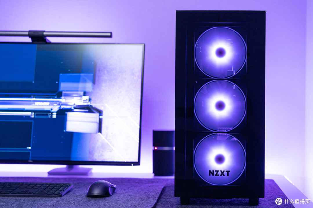 简约酷炫的海景房主机了解一下,恩杰H7 EIite RGB+ROG B760-F+TUF 4070 装机展示