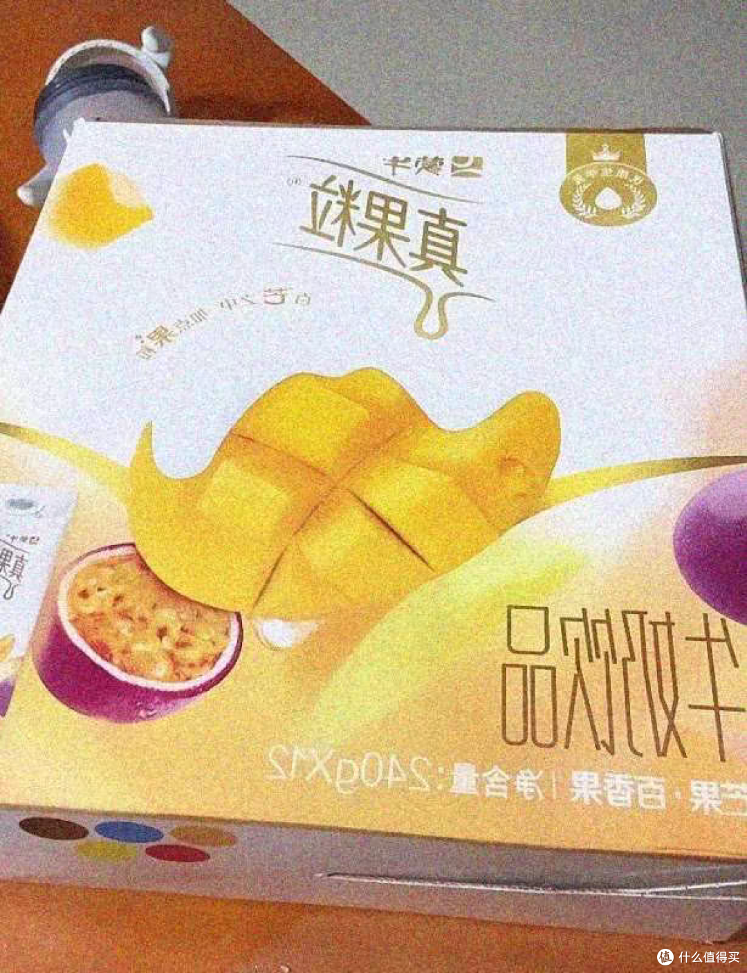 蒙牛真果粒芒果百香果口味营养早餐儿童牛奶整箱240g12包