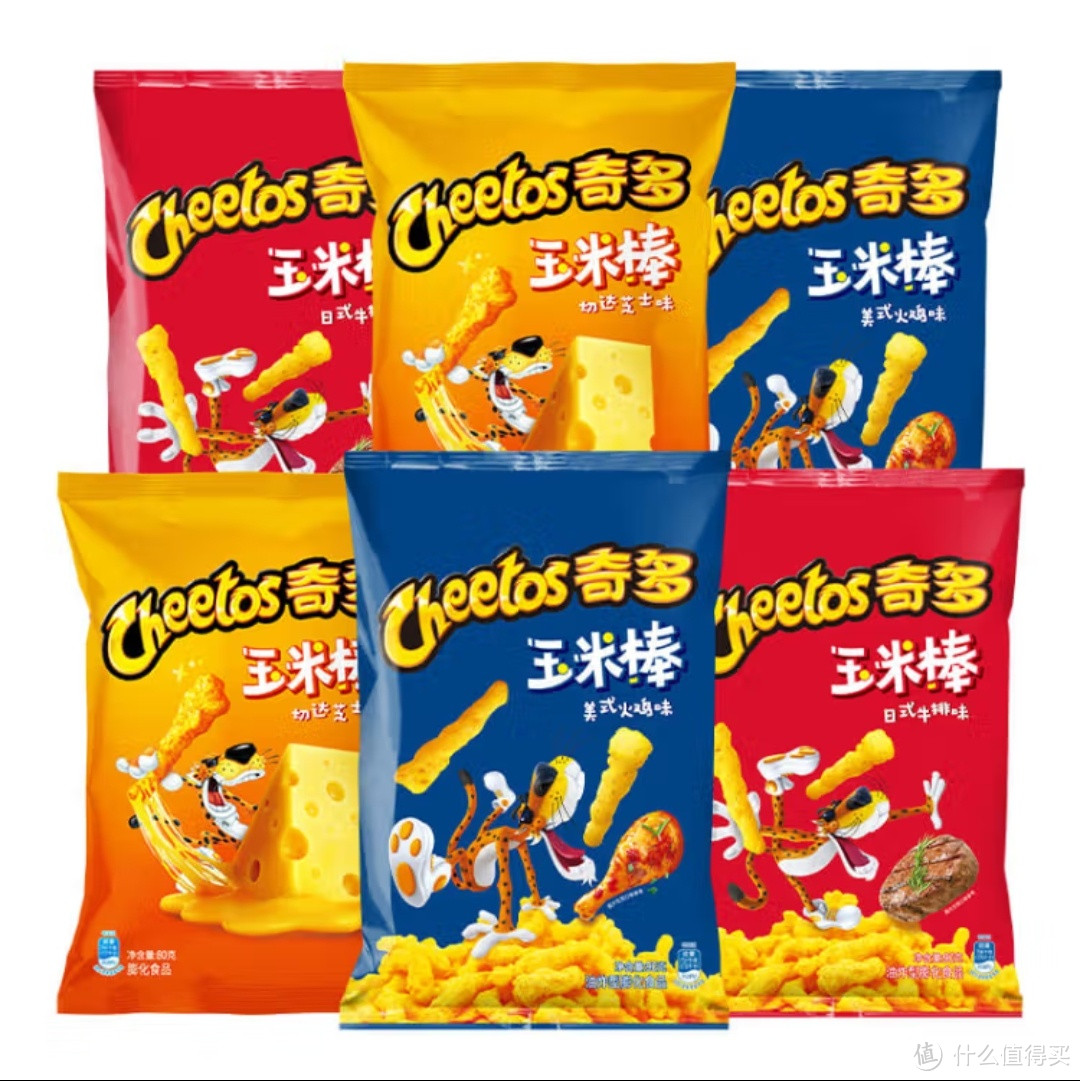 520g 食休闲奇多 Cheetos/奇多玉米棒芝香满溢组包：让你畅享中秋国庆美好时光