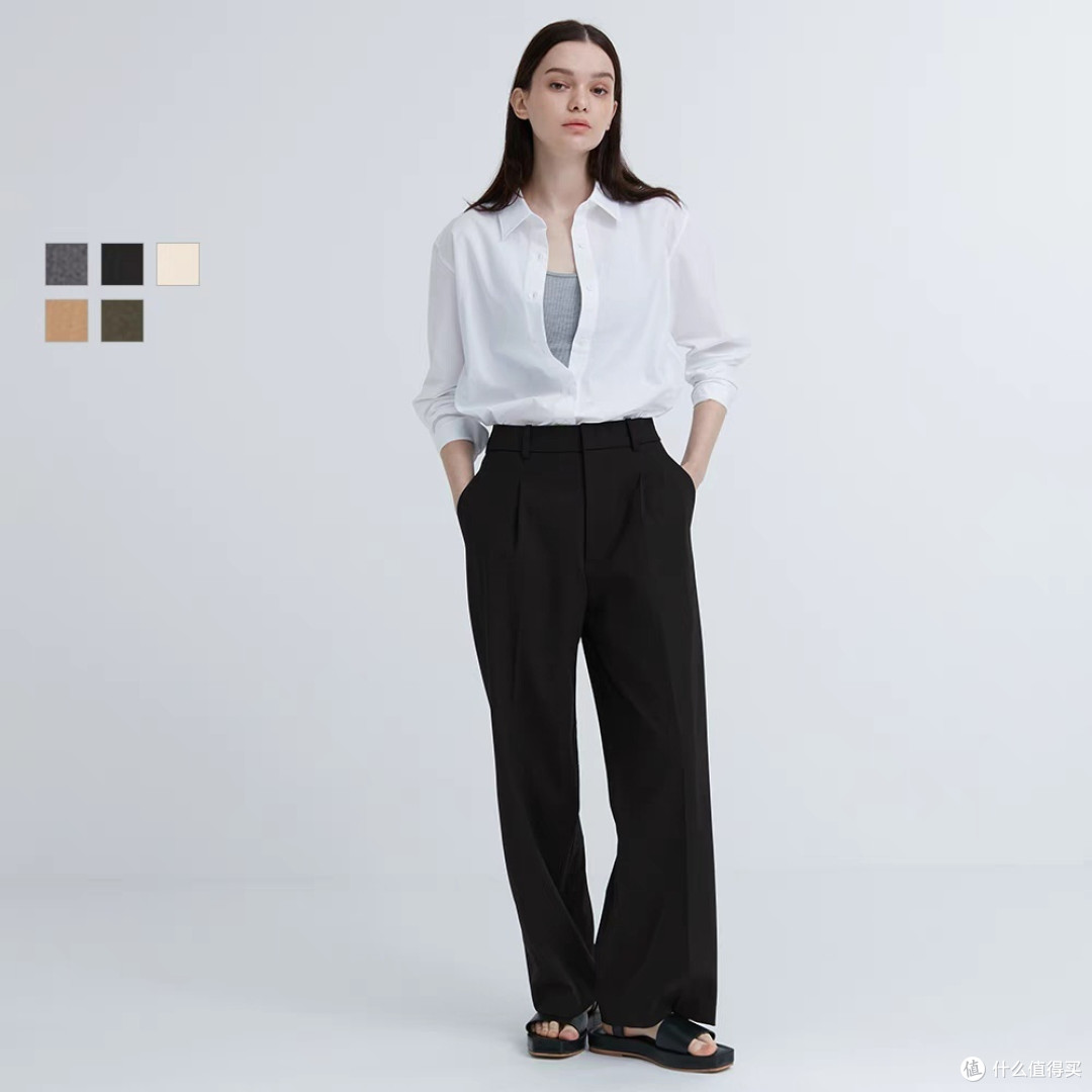 优衣库女生新款长裤249降至134元！秋季穿衣必备优质单品·通勤休闲都好看～