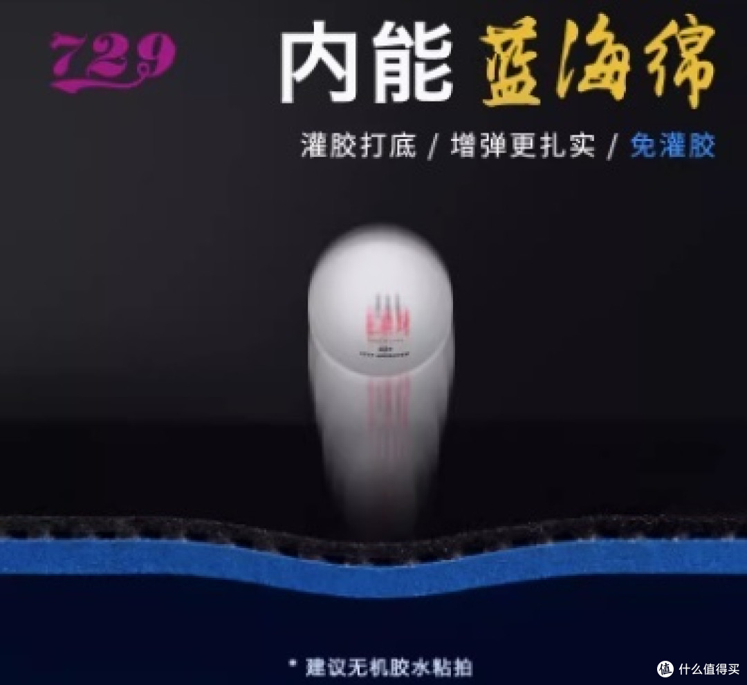 内能蓝海绵