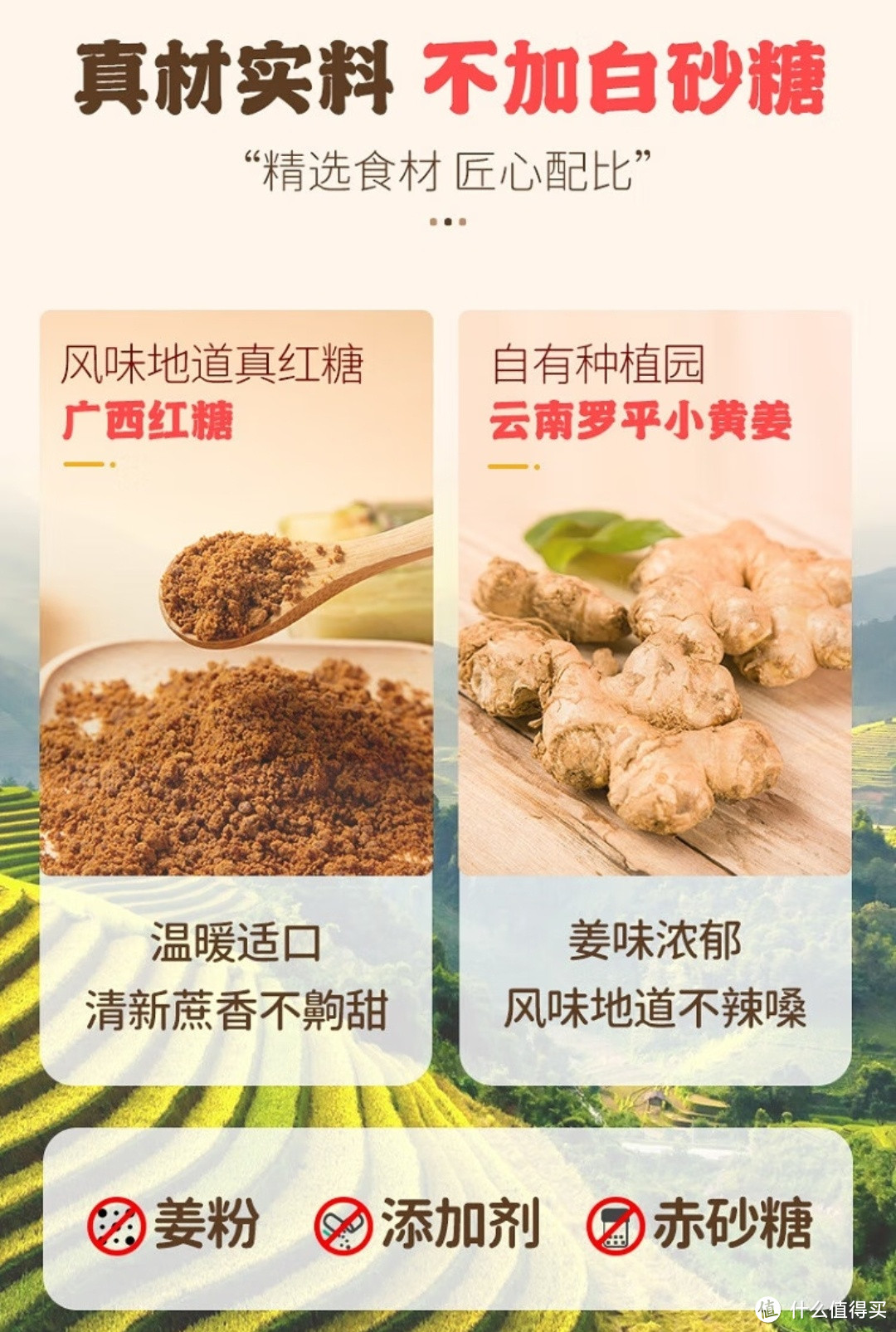 寿全斋 养生茶 红糖姜茶姜枣茶大姨妈可以喝 120g 中秋节礼品礼盒礼物