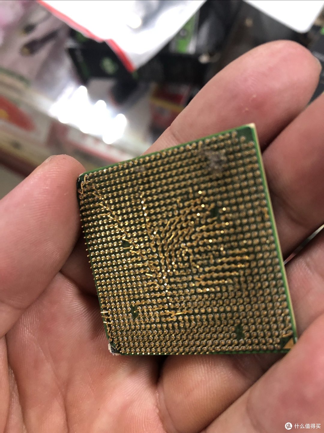 废弃的cpu不要丢,底下还有好多金针。_CPU_什么值得买