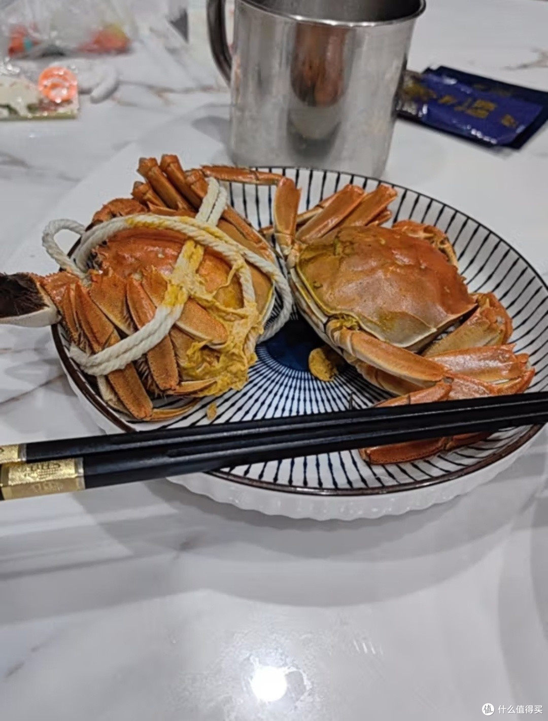 国庆宅家团圆饭螃蟹