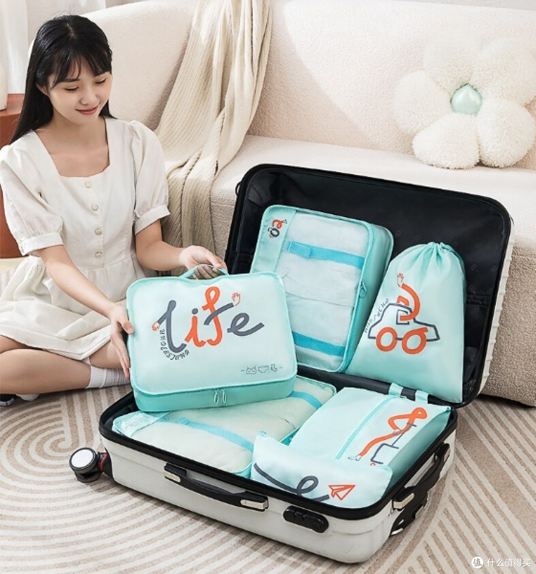 诺兰森迪旅行收纳袋套装,打造整洁有序的旅行生活