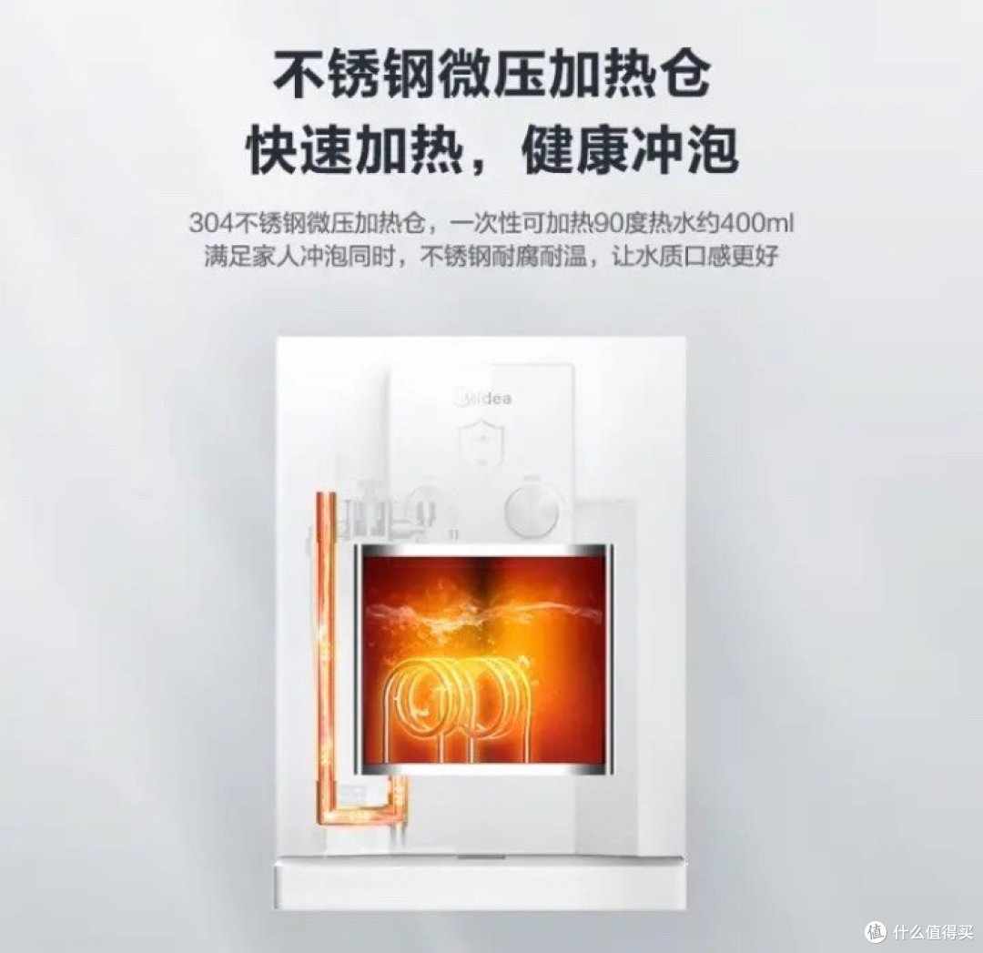 美的壁挂式管线机：在家也能享受温泉浴!