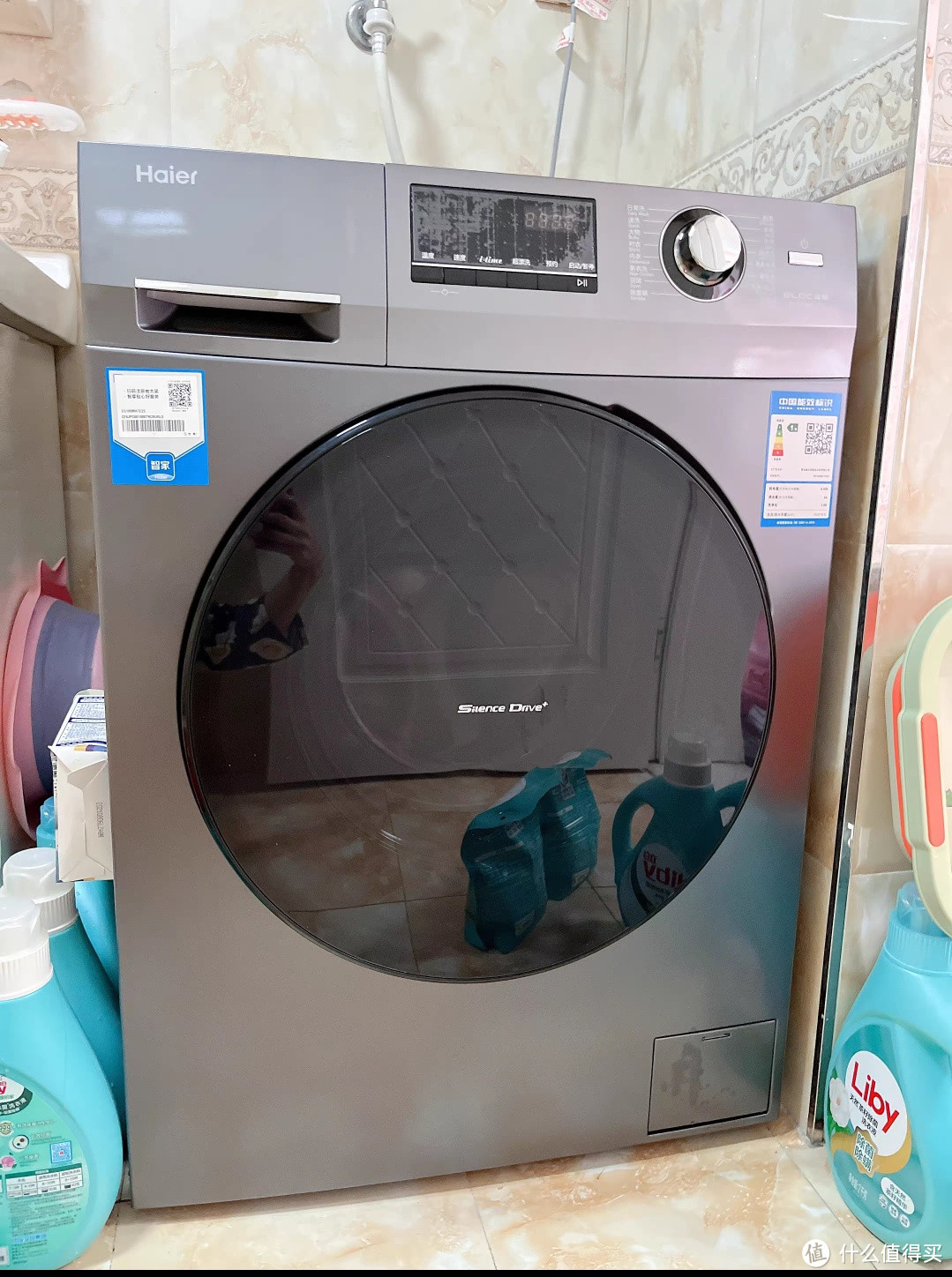 今天我要推荐一款超好用的天猫海尔 10 公斤滚筒洗衣机 