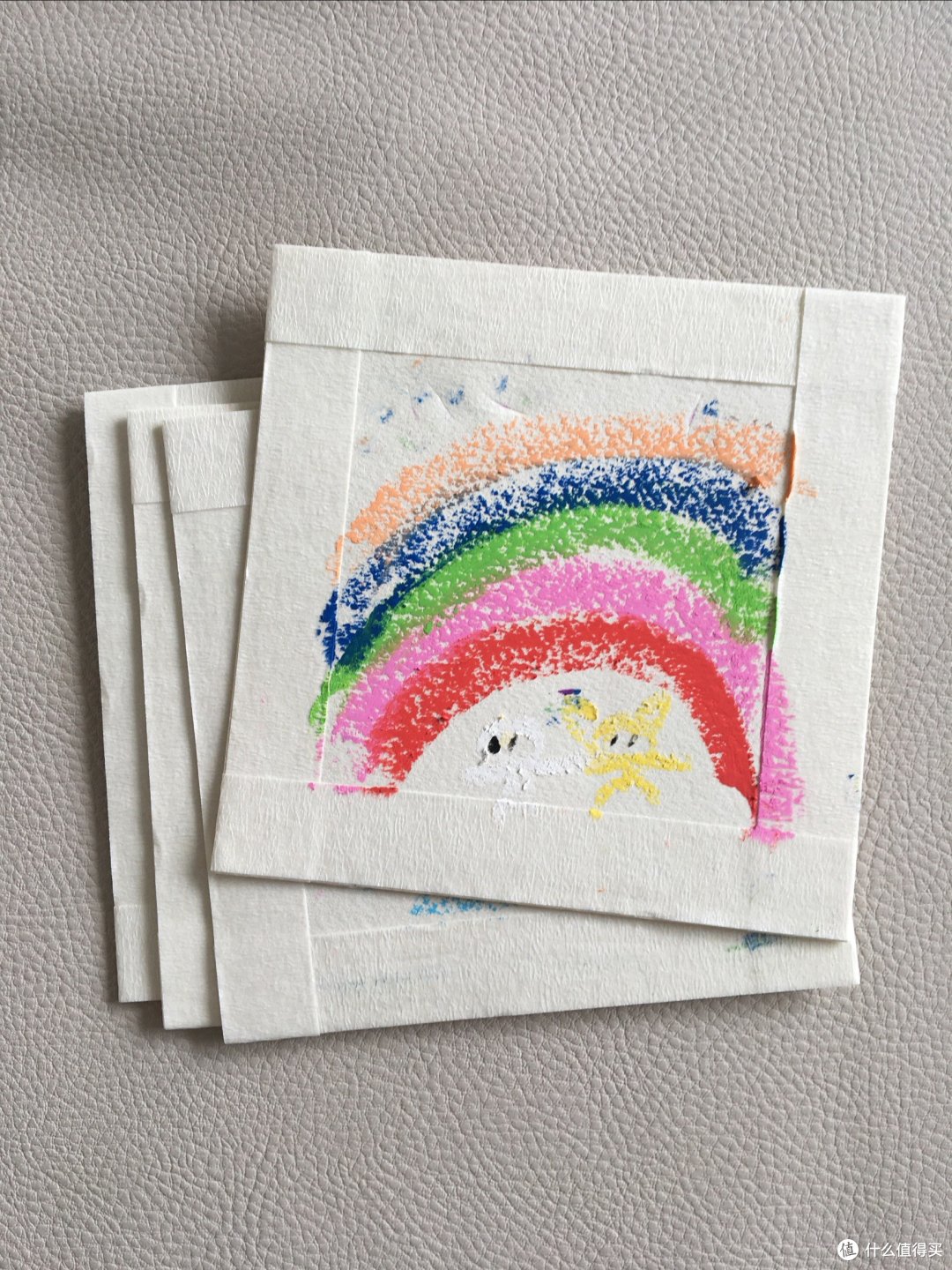 国庆在家和孩子一起画画也挺好的
